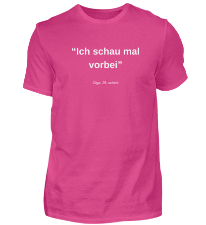 Shirt 'Olga, 25, schielt'