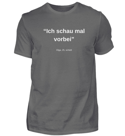 Shirt 'Olga, 25, schielt'