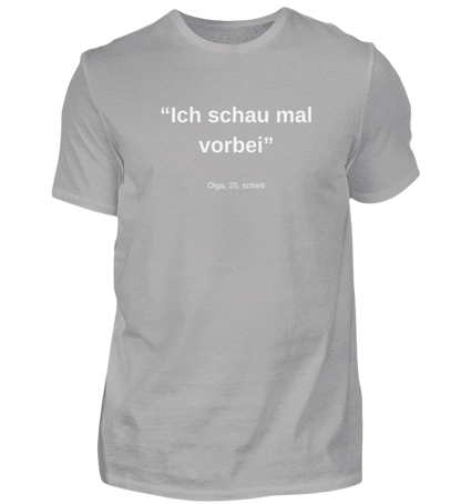 Shirt 'Olga, 25, schielt'