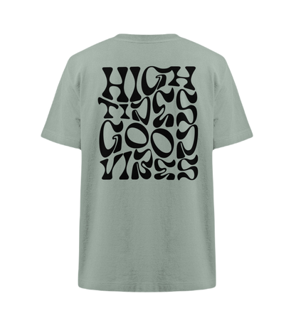 Oversized 'High Tides Good Vibes'