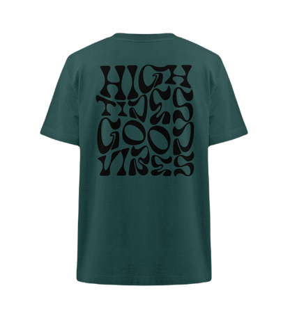 Oversized 'High Tides Good Vibes'