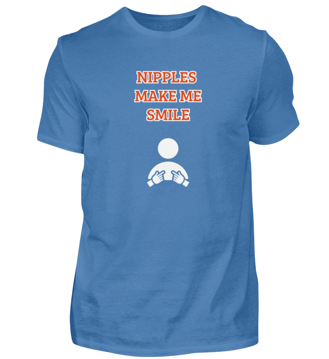 Shirt 'Nipples make me Smile'