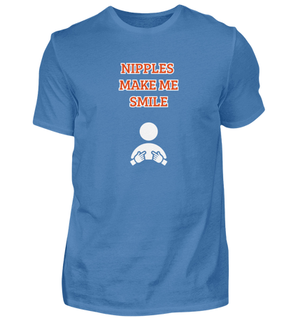 Shirt 'Nipples make me Smile'