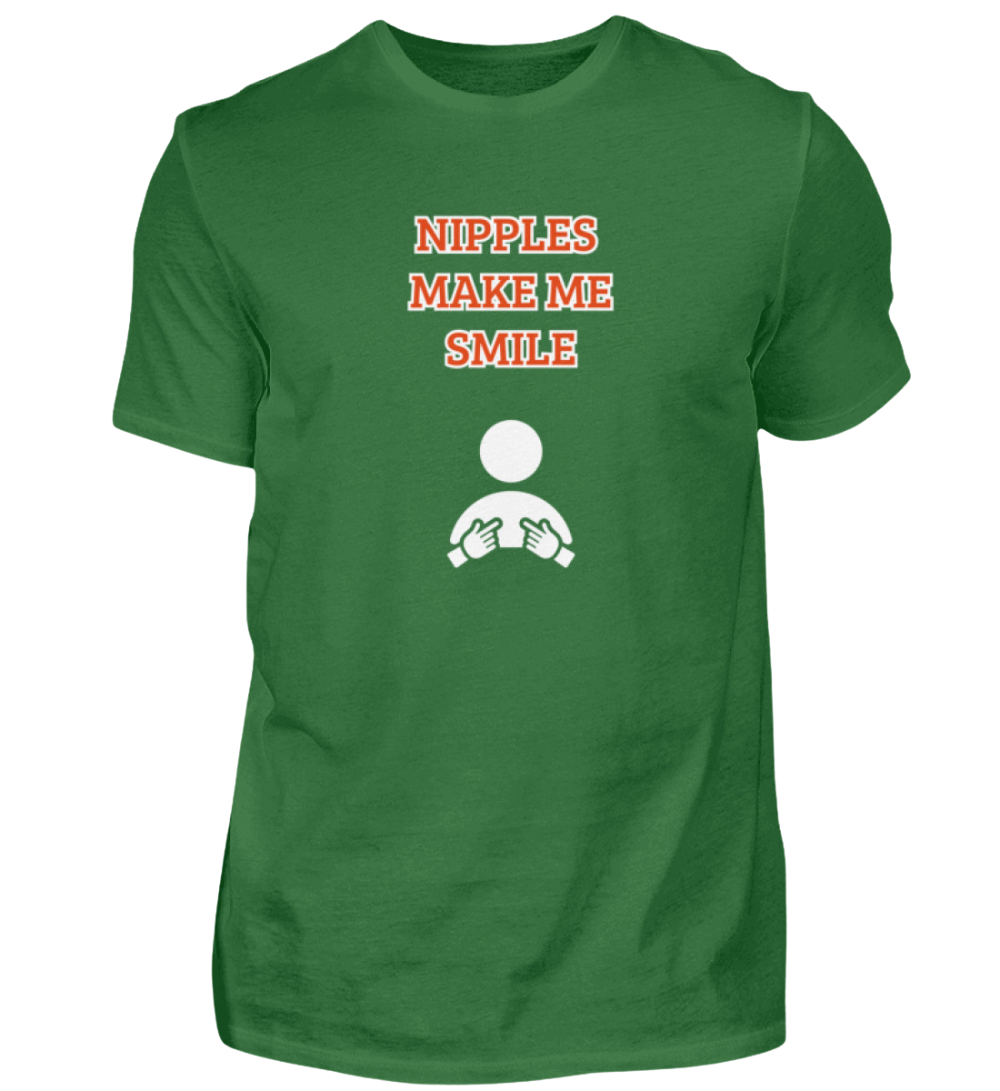 Shirt 'Nipples make me Smile'