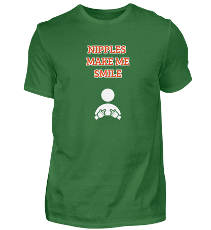 Shirt 'Nipples make me Smile'