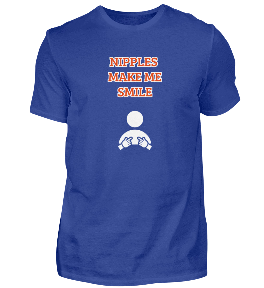 Shirt 'Nipples make me Smile'