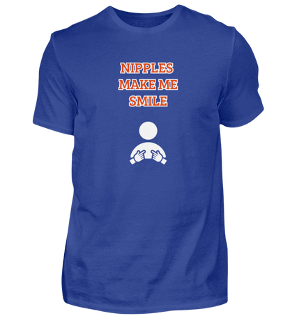 Shirt 'Nipples make me Smile'