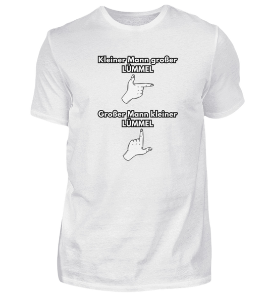 Shirt 'kleiner Mann großer Lümmel'