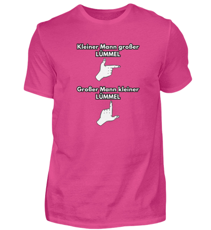 Shirt 'kleiner Mann großer Lümmel'