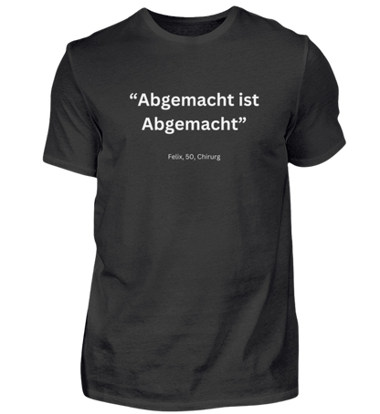Shirt 'Felix, 50, Chirurg'