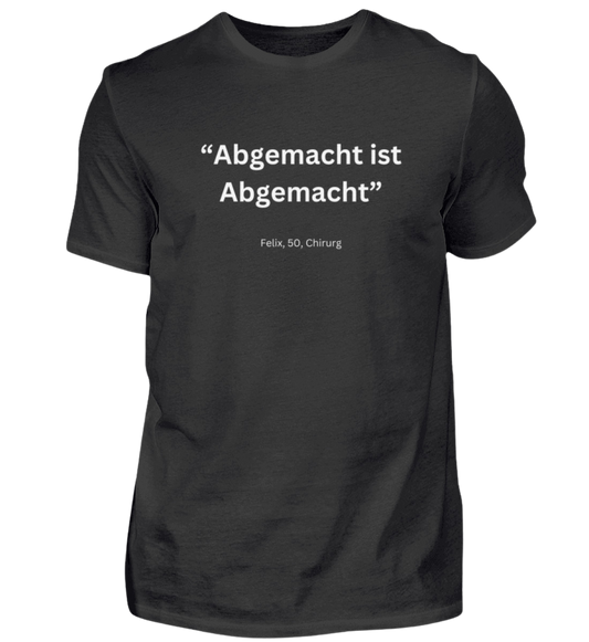 Shirt 'Felix, 50, Chirurg'