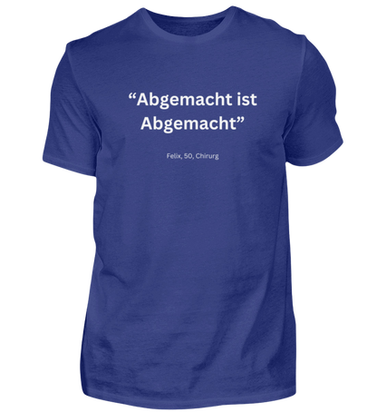Shirt 'Felix, 50, Chirurg'