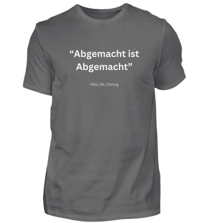 Shirt 'Felix, 50, Chirurg'