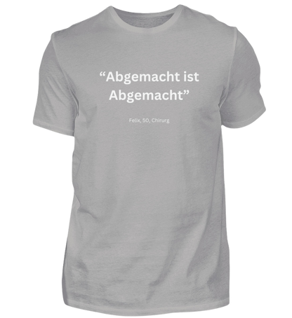 Shirt 'Felix, 50, Chirurg'