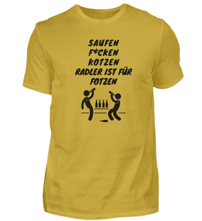 Shirt 'Saufen, F*cken, Kotzen'