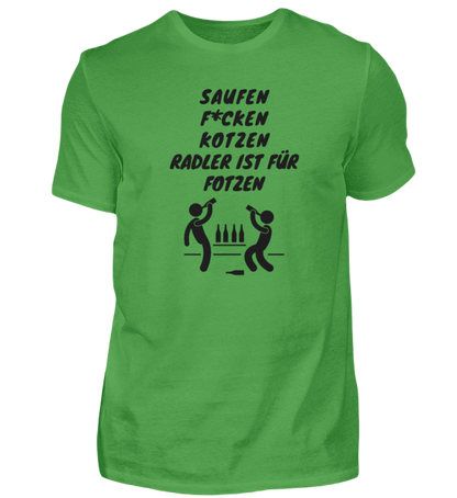 Shirt 'Saufen, F*cken, Kotzen'