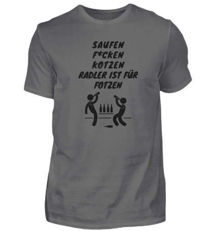 Shirt 'Saufen, F*cken, Kotzen'