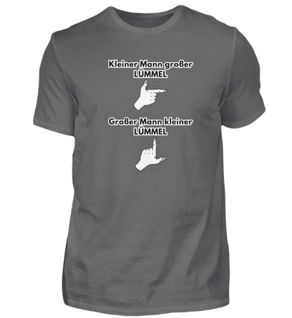 Shirt 'Kleiner Mann großer Lümmel'