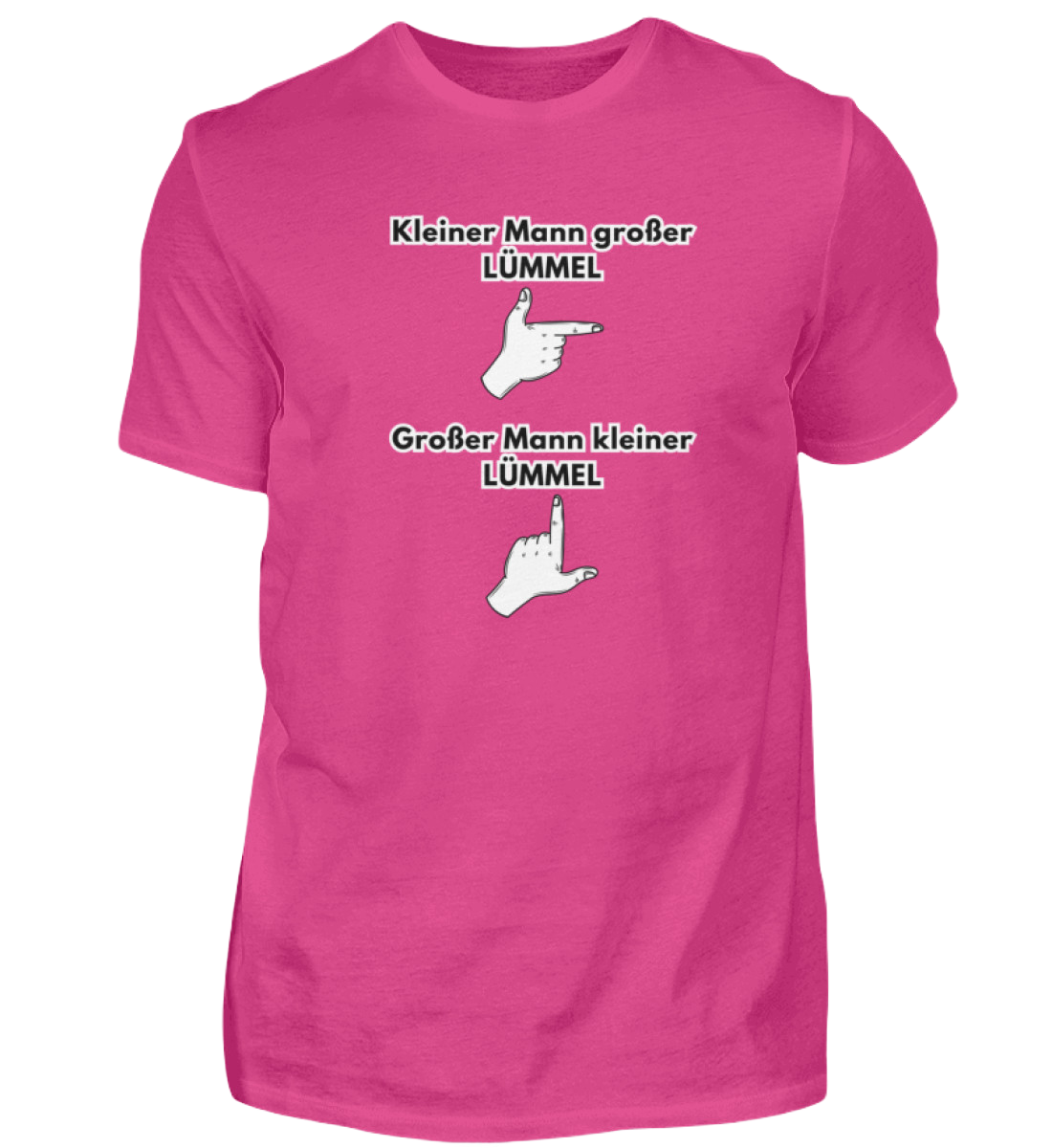 Shirt 'Kleiner Mann großer Lümmel'