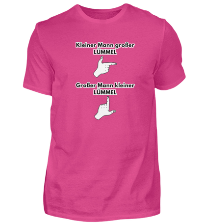 Shirt 'Kleiner Mann großer Lümmel'