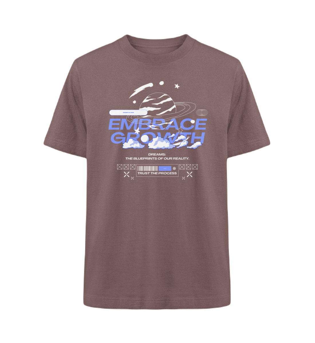 Oversized 'Embrace Growth'