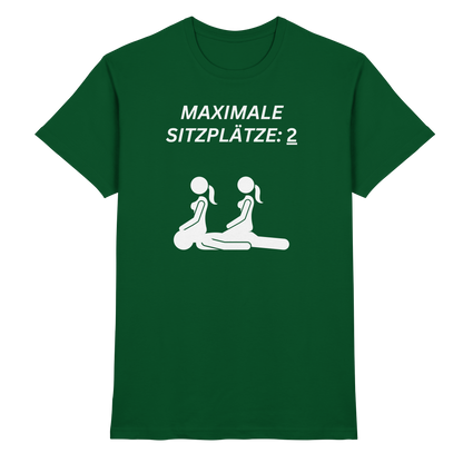 Shirt - 'Maximale Sitzplätze'