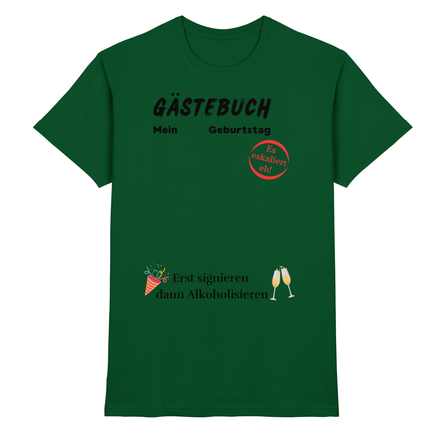 Shirt - 'Gästebuch'