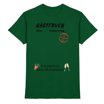Shirt - 'Gästebuch'