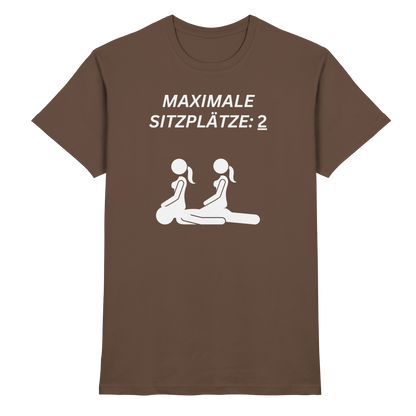 Shirt - 'Maximale Sitzplätze'