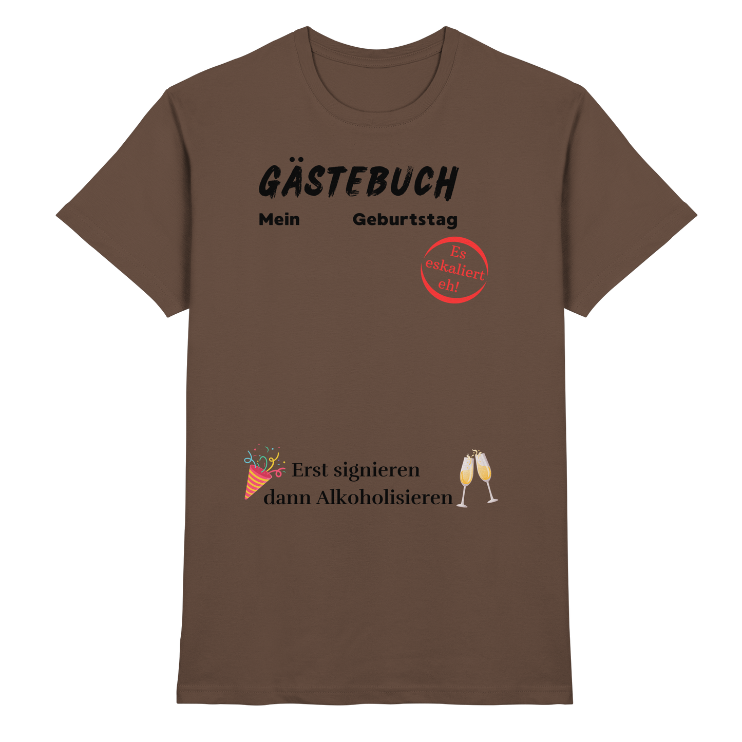 Shirt - 'Gästebuch'