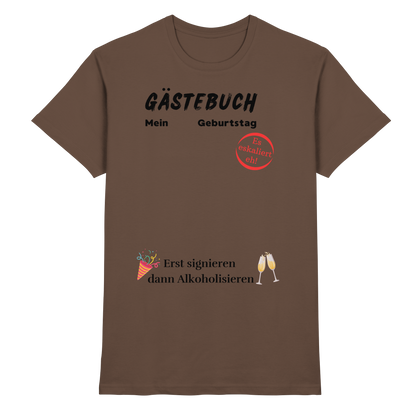 Shirt - 'Gästebuch'