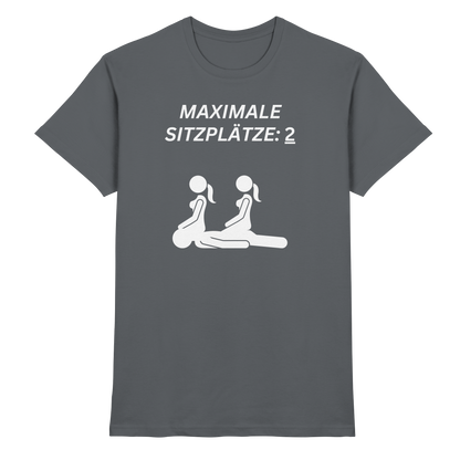 Shirt - 'Maximale Sitzplätze'