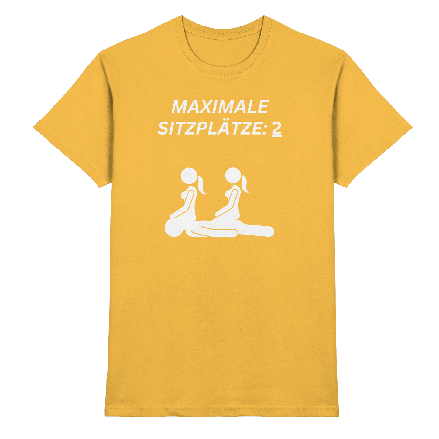 Shirt - 'Maximale Sitzplätze'