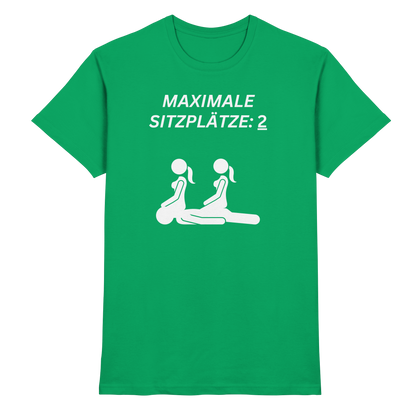 Shirt - 'Maximale Sitzplätze'