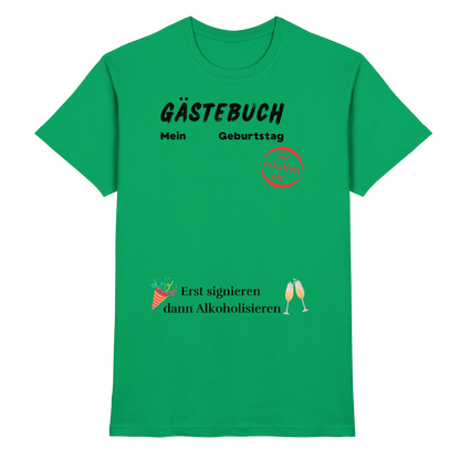 Shirt - 'Gästebuch'