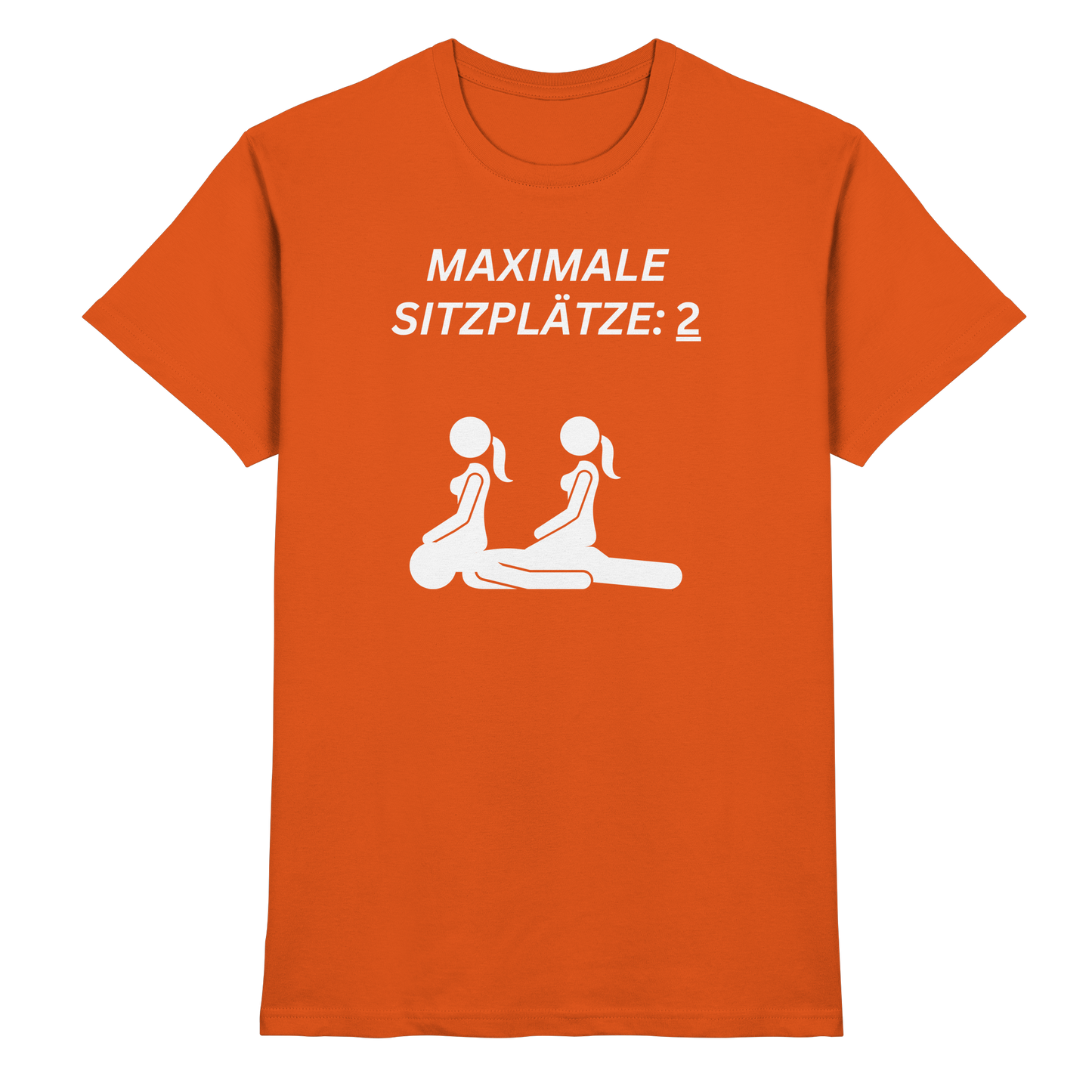 Shirt - 'Maximale Sitzplätze'