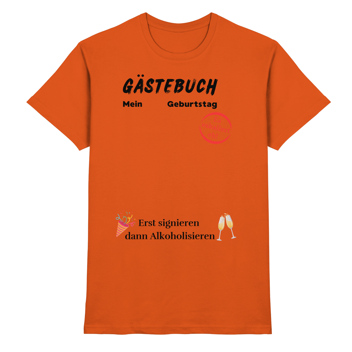 Shirt - 'Gästebuch'
