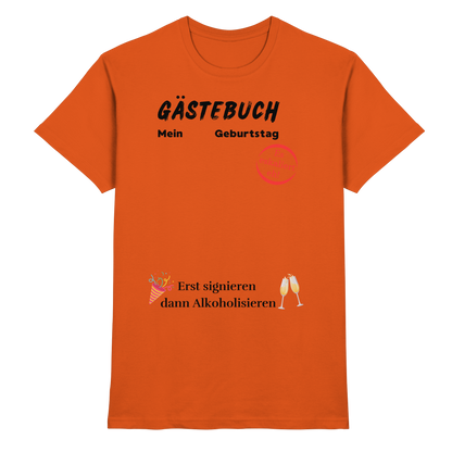 Shirt - 'Gästebuch'