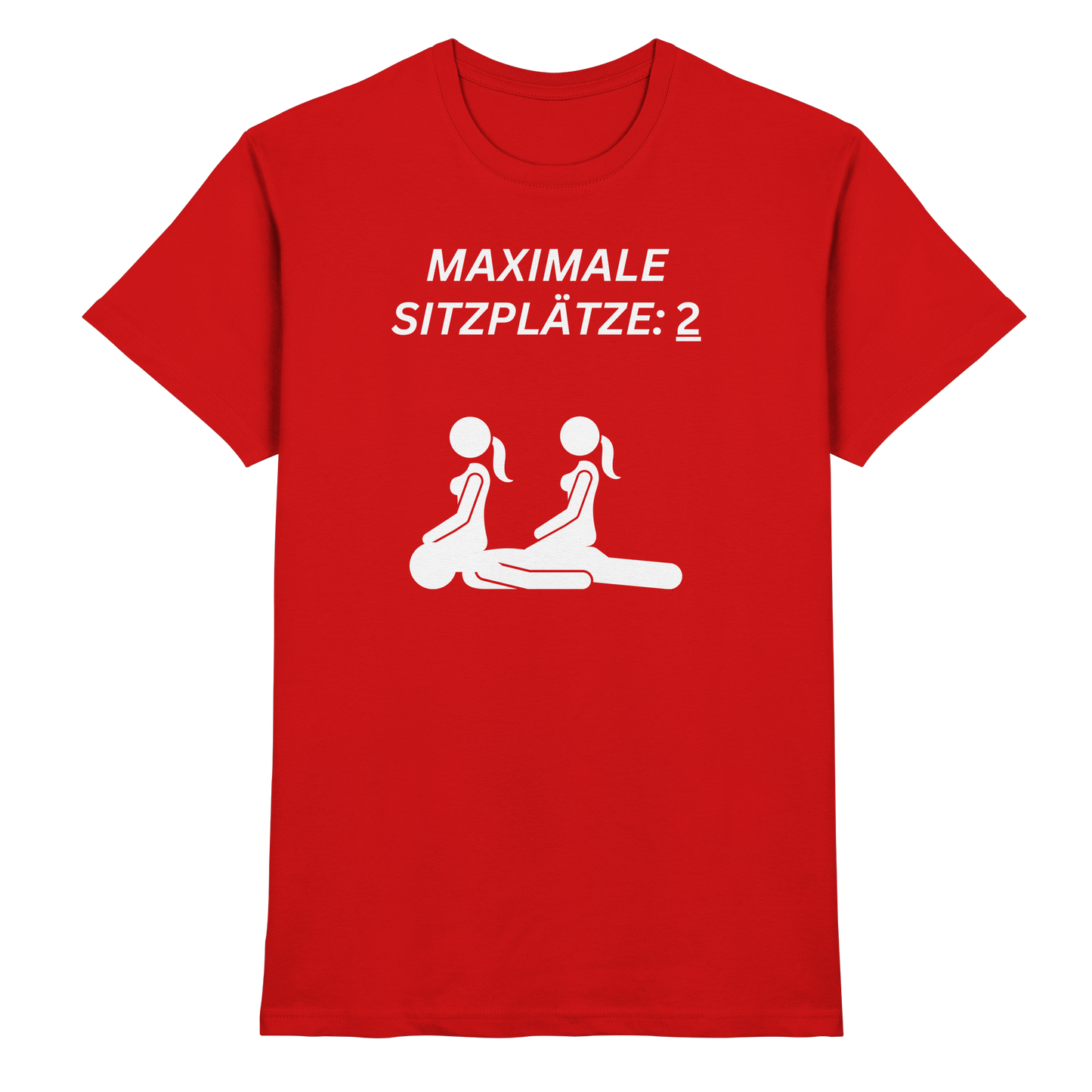 Shirt - 'Maximale Sitzplätze'