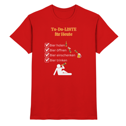 Shirt - 'To-Do-Liste'