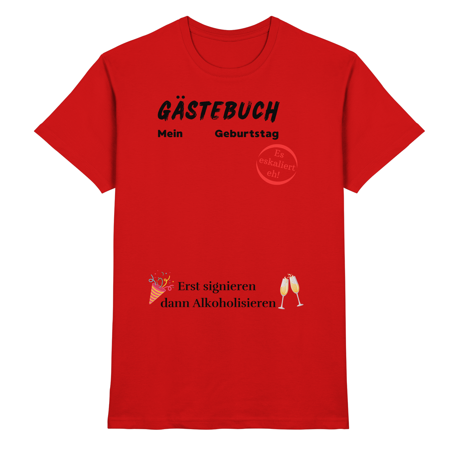 Shirt - 'Gästebuch'