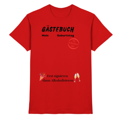 Shirt - 'Gästebuch'