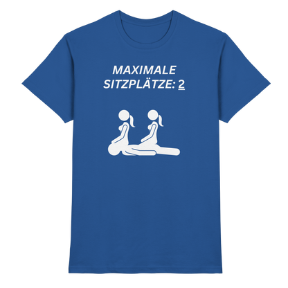 Shirt - 'Maximale Sitzplätze'