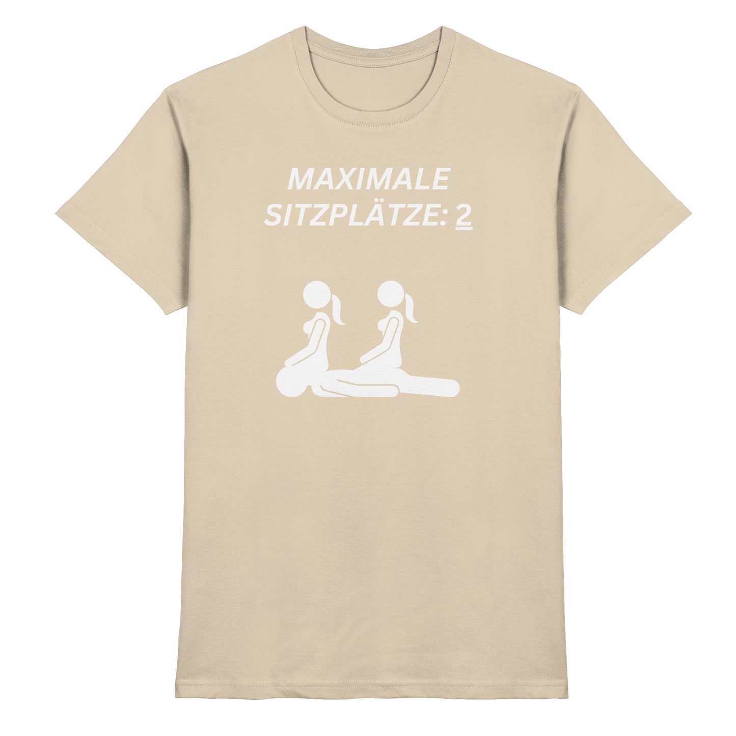 Shirt - 'Maximale Sitzplätze'