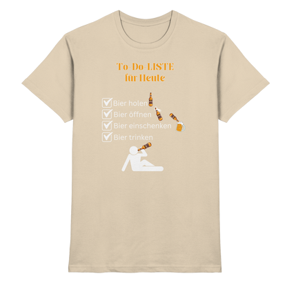 Shirt - 'To-Do-Liste'
