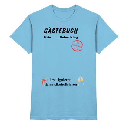 Shirt - 'Gästebuch'