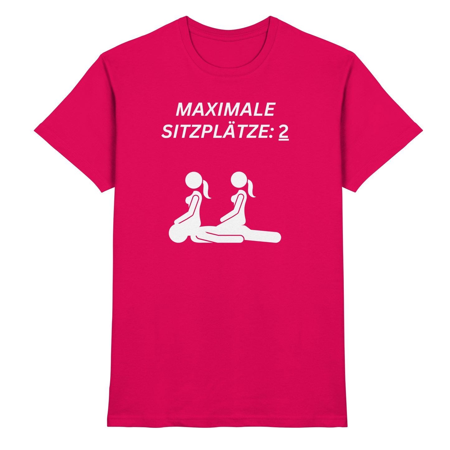 Shirt - 'Maximale Sitzplätze'