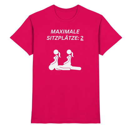 Shirt - 'Maximale Sitzplätze'