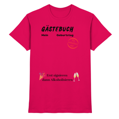 Shirt - 'Gästebuch'