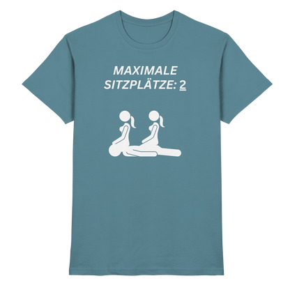 Shirt - 'Maximale Sitzplätze'
